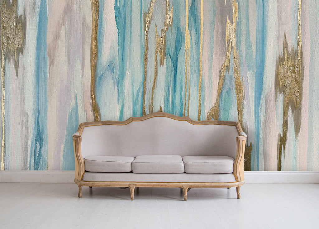 "Spa Water" Oversized Wall Mural