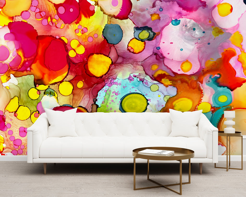 "Confetti" Oversized Wallpaper Wall Mural