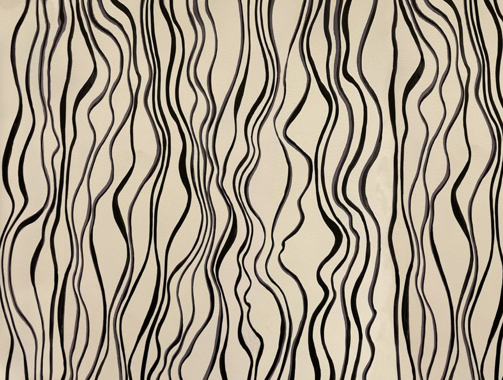 "Wild" Zebra Wallpaper