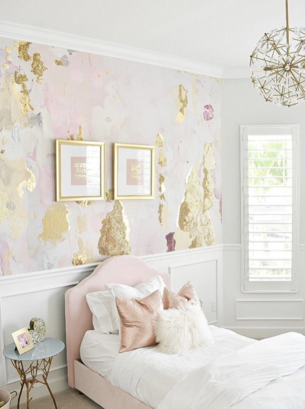 "Mimosa" Oversized Wall Mural