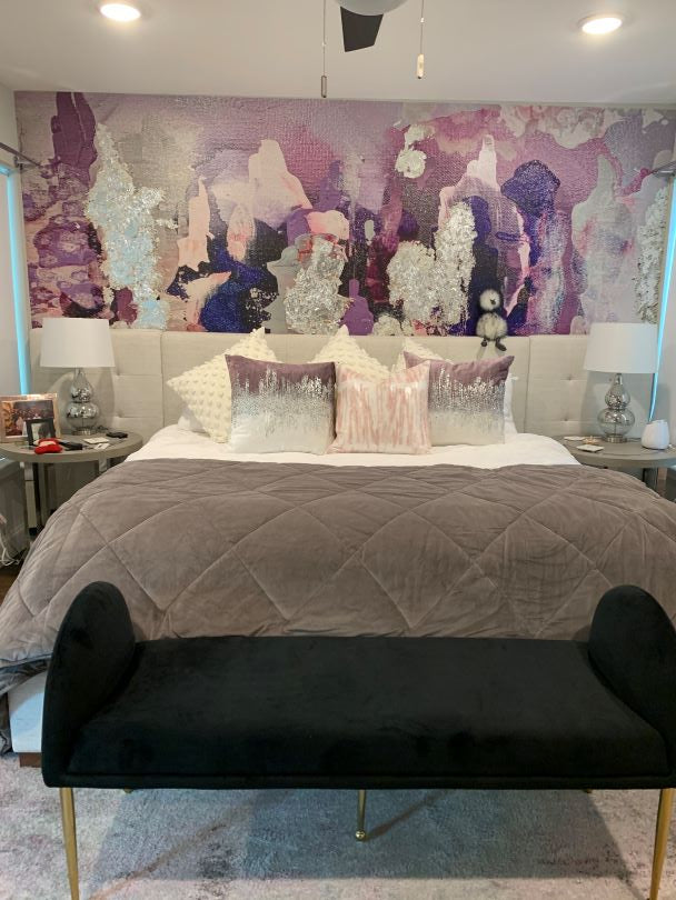 "Lavender" Oversize Wall Mural