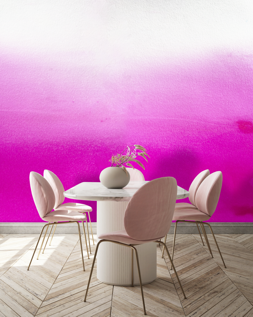 "Pink Fizz" Oversized Wall Mural