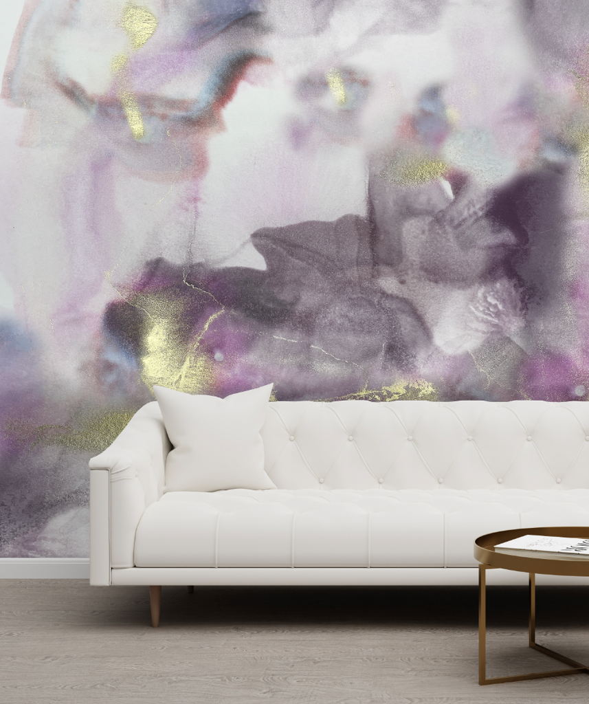"Cosmic Iris" Oversized Wall Mural