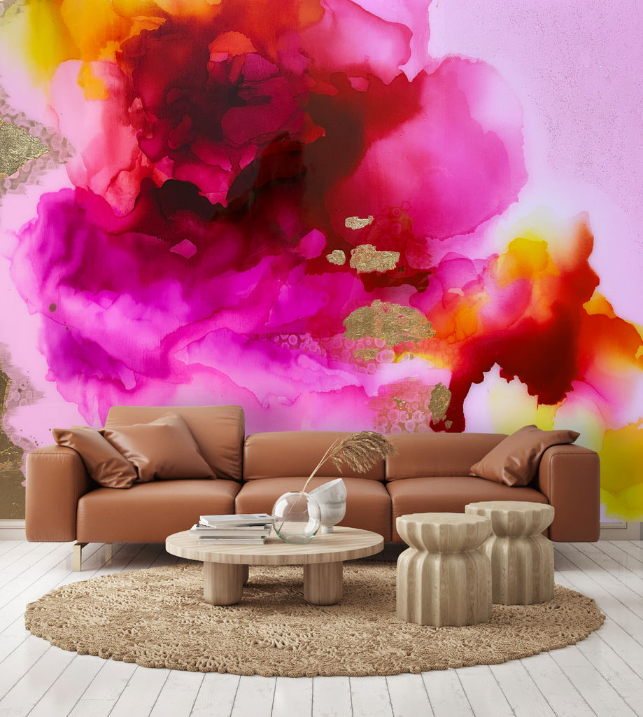 "Passion Fruit" Oversized Wall Mural