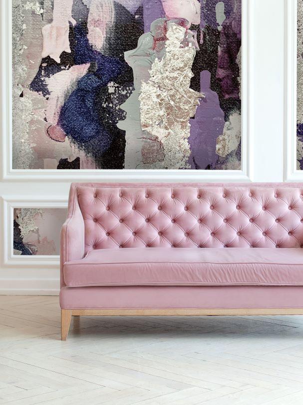 "Lavender" Oversize Wall Mural